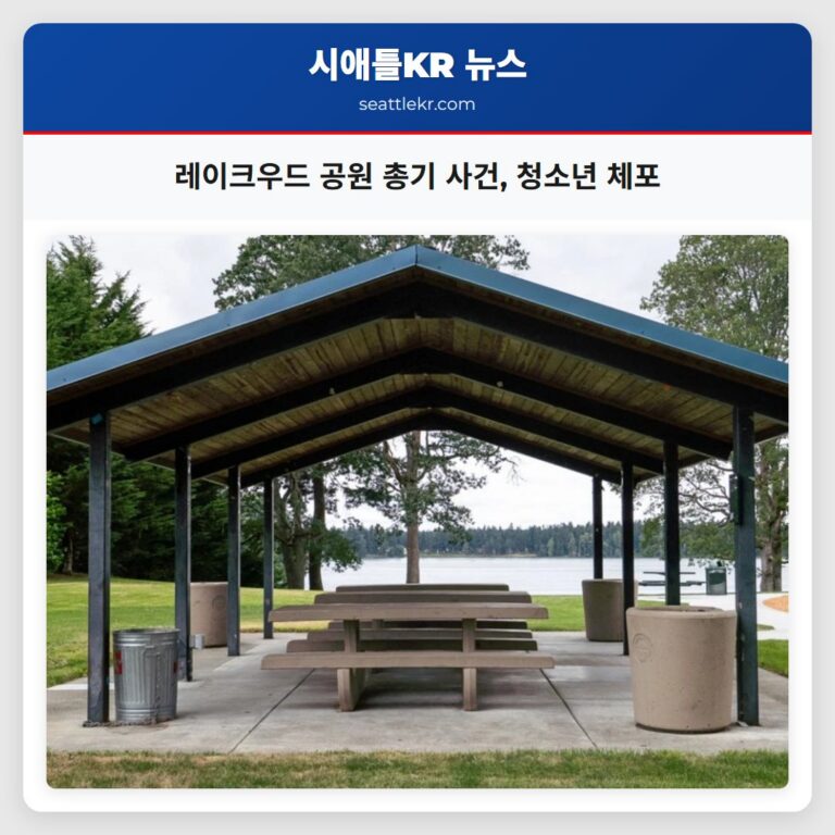 레이크우드 공원 총기 사건 청소년 체포