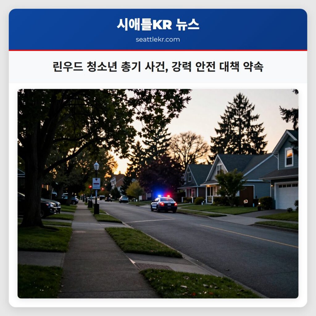 린우드 청소년 총기 사건, 강력 안전 대책 약속