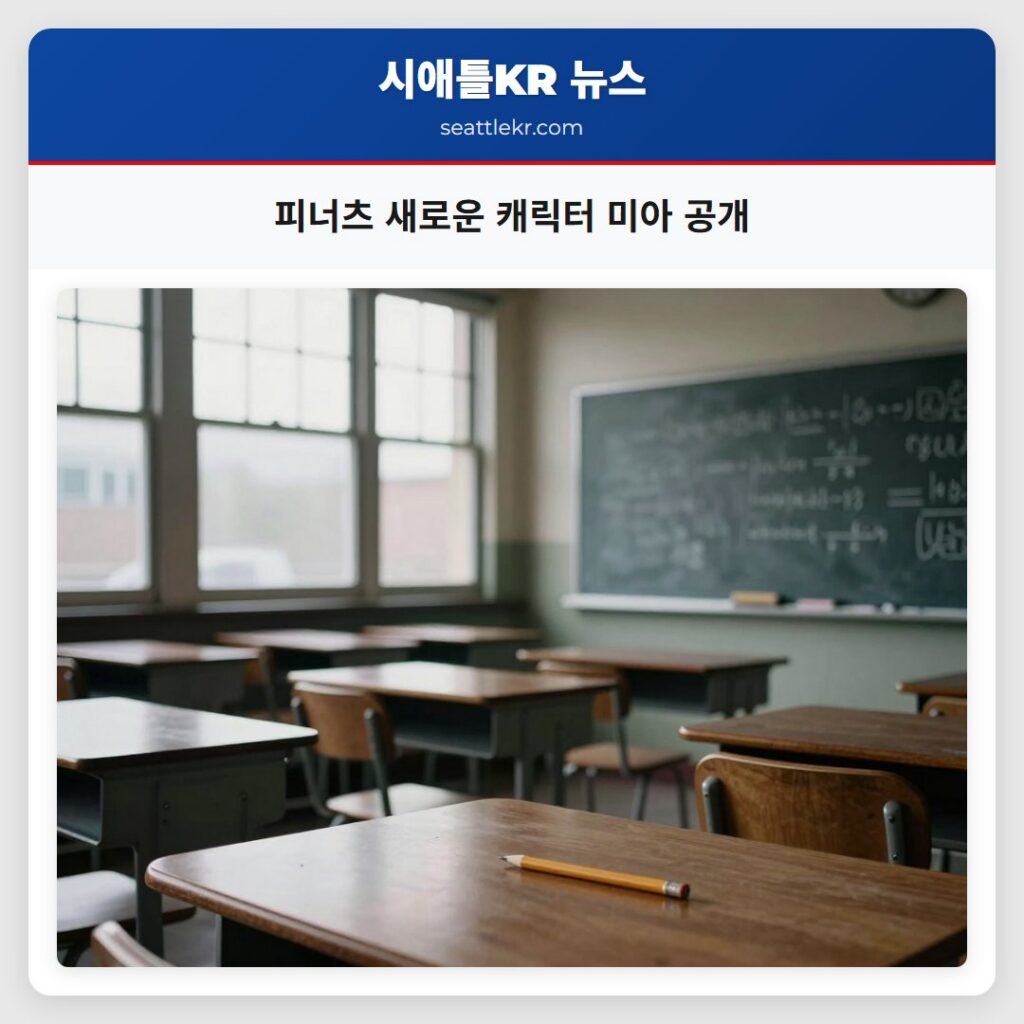 피너츠 새로운 캐릭터 미아 공개