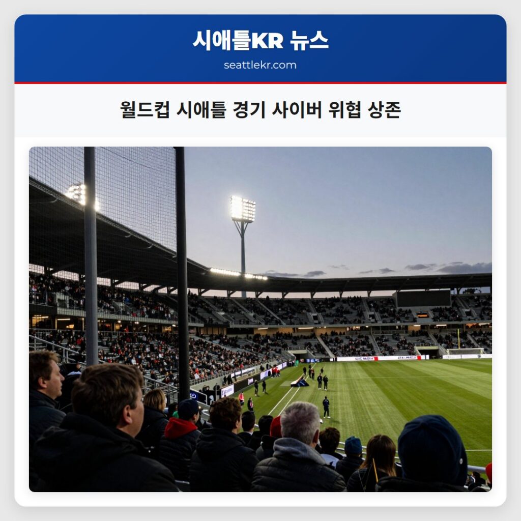 월드컵 시애틀 경기 사이버 위협 상존