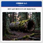 셰우드 숲의 메이저 오크 나무 세상을 떠나다