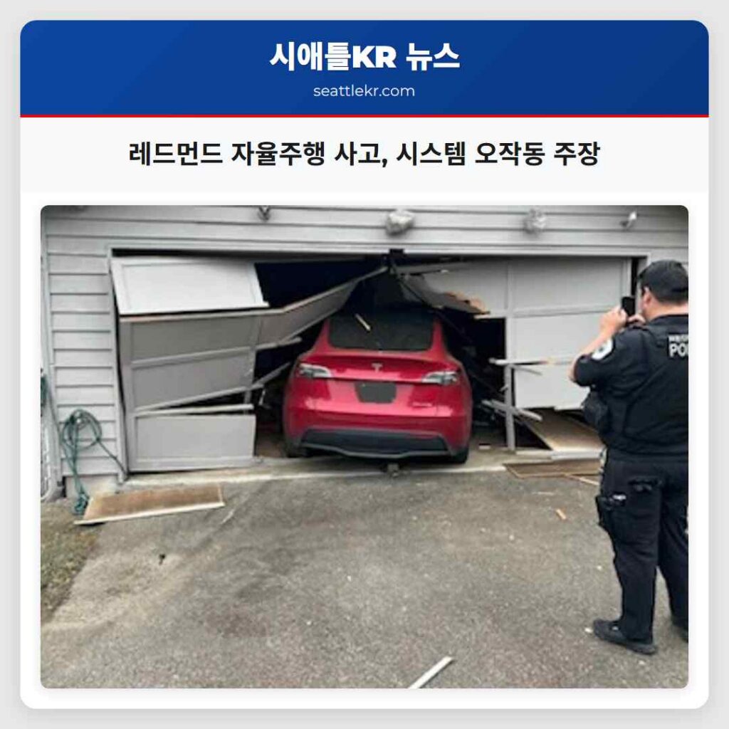 레드먼드 자율주행 사고, 시스템 오작동 주장