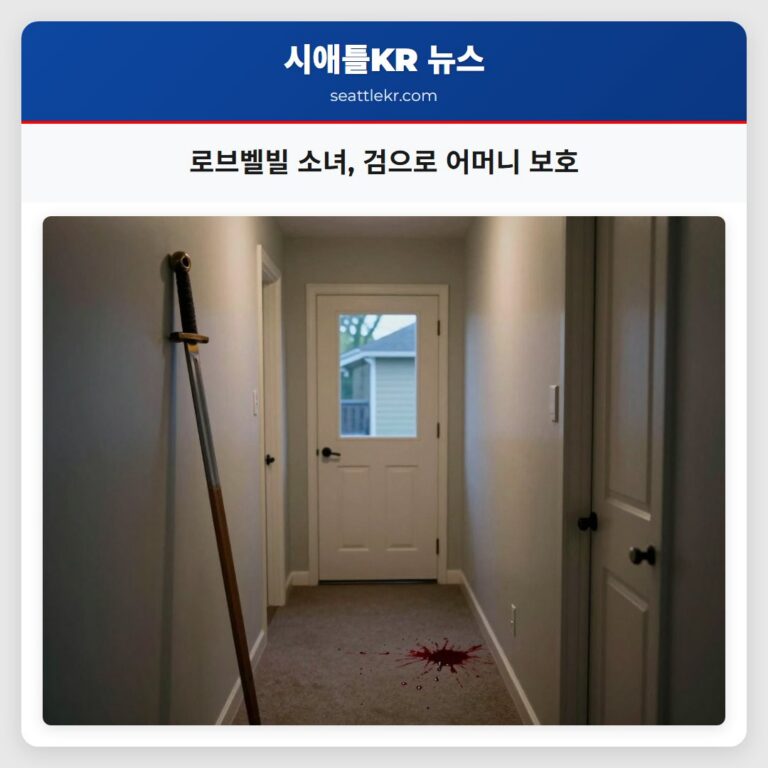 로브벨빌 소녀 검으로 어머니 보호