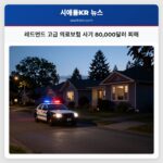 레드먼드 고급 의료보험 사기 80000달러 피해