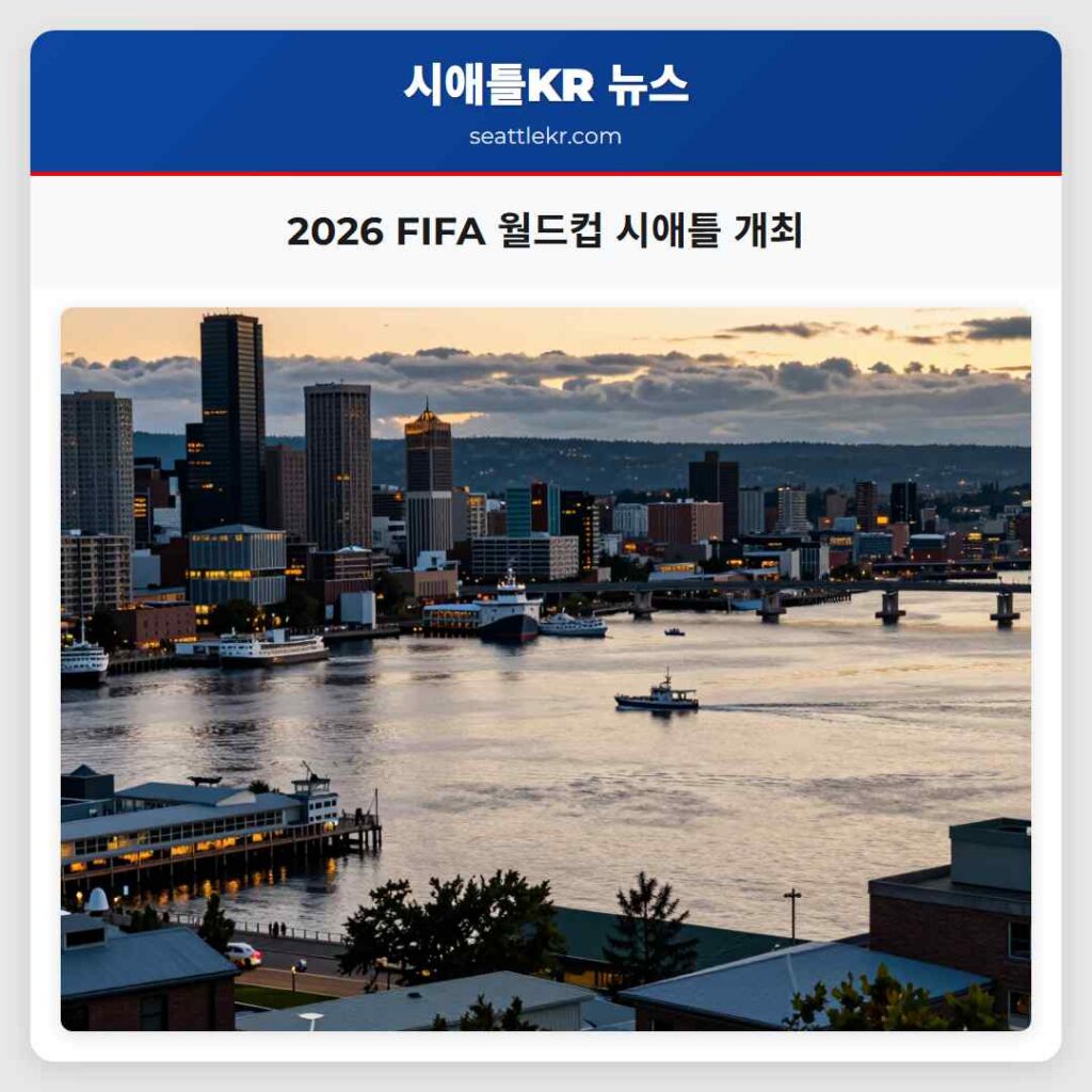 2026 FIFA 월드컵 시애틀 개최