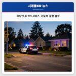 워싱턴 주 911 서비스 기술적 결함 발생