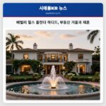 베벌리 힐스 욜란다 하디드 부동산 거물과 재혼