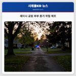 레이시 공원 부부 총기 위협 체포