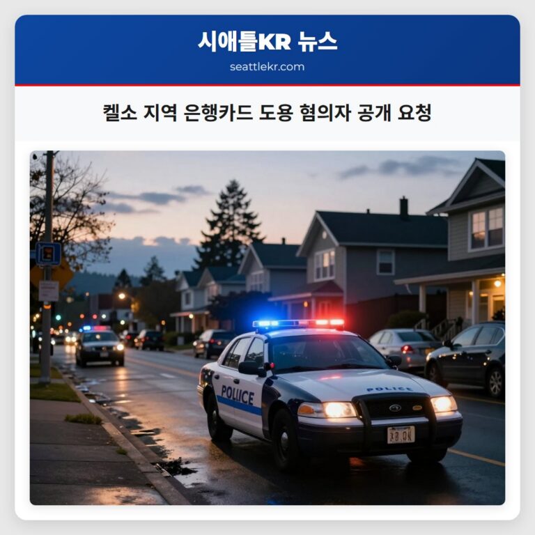켈소 지역 은행카드 도용 혐의자 공개 요청