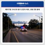 메리즈빌 고속도로 총기 운전자 체포 교통 전면 통제