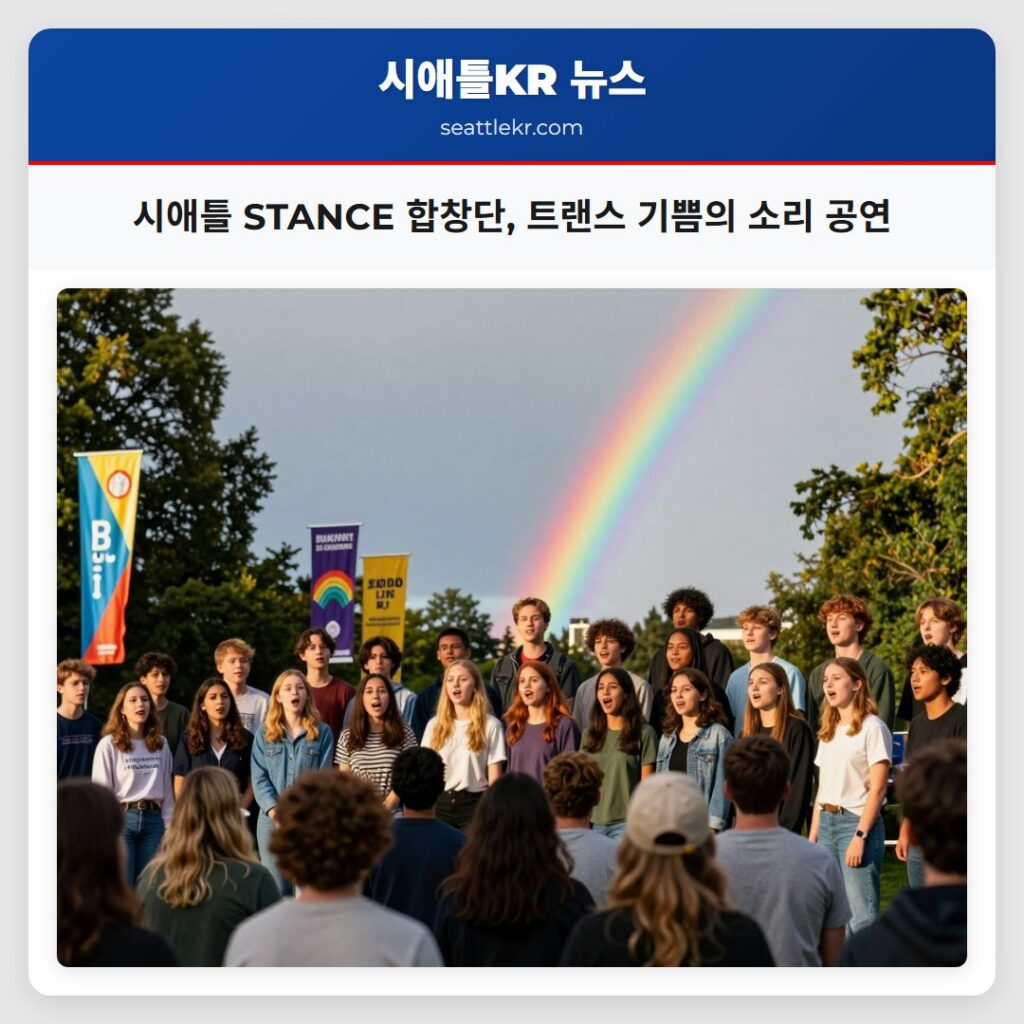 시애틀 STANCE 합창단, 트랜스 기쁨의 소리 공연