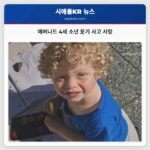 애버니드 4세 소년 둔기 사고 사망