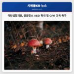 국민심장재단 공공장소 AED 확대 및 CPR 교육 촉구