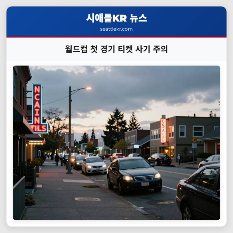 월드컵 첫 경기 티켓 사기 주의