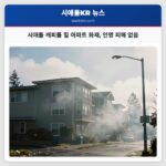 시애틀 캐피톨 힐 아파트 화재 인명 피해 없음