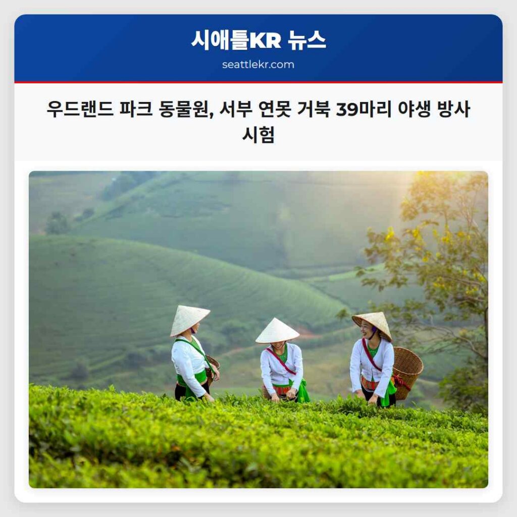 우드랜드 파크 동물원, 서부 연못 거북 39마리 야생 방사 시험