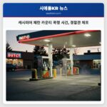 캐시미어 체란 카운티 폭행 사건 경찰관 체포