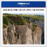 2026 월드컵 시애틀 드론 쇼로 스페이스 니들 야경 화려화