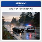 호퀴엄 주권자 시민 과속 운전자 체포