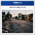 타코마 지역 소매절도 듀오 추적
