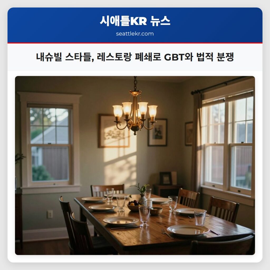 내슈빌 스타들, 레스토랑 폐쇄로 GBT와 법적 분쟁