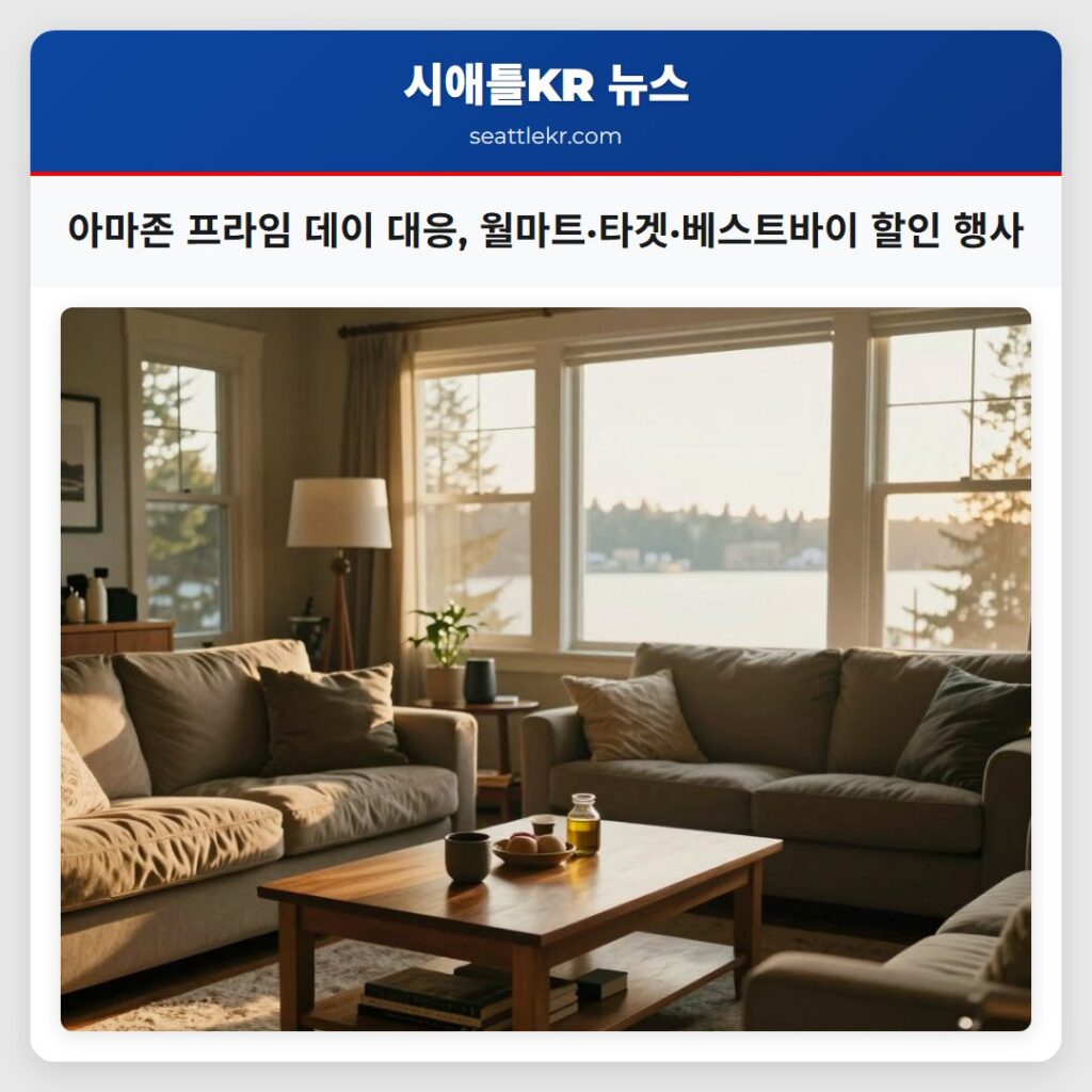 아마존 프라임 데이 대응, 월마트·타겟·베스트바이 할인 행사