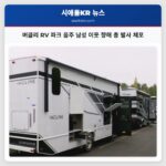 버클리 RV 파크 음주 남성 이웃 향해 총 발사 체포