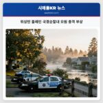 워싱턴 블레인 국경순찰대 요원 총격 부상
