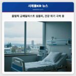 올림픽 금메달리스트 심블리 건강 위기 극복 중
