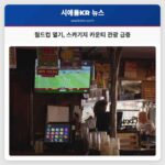 월드컵 열기 스카기지 카운티 관광 급증