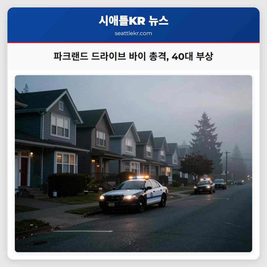 파크랜드 드라이브 바이 총격, 40대 부상