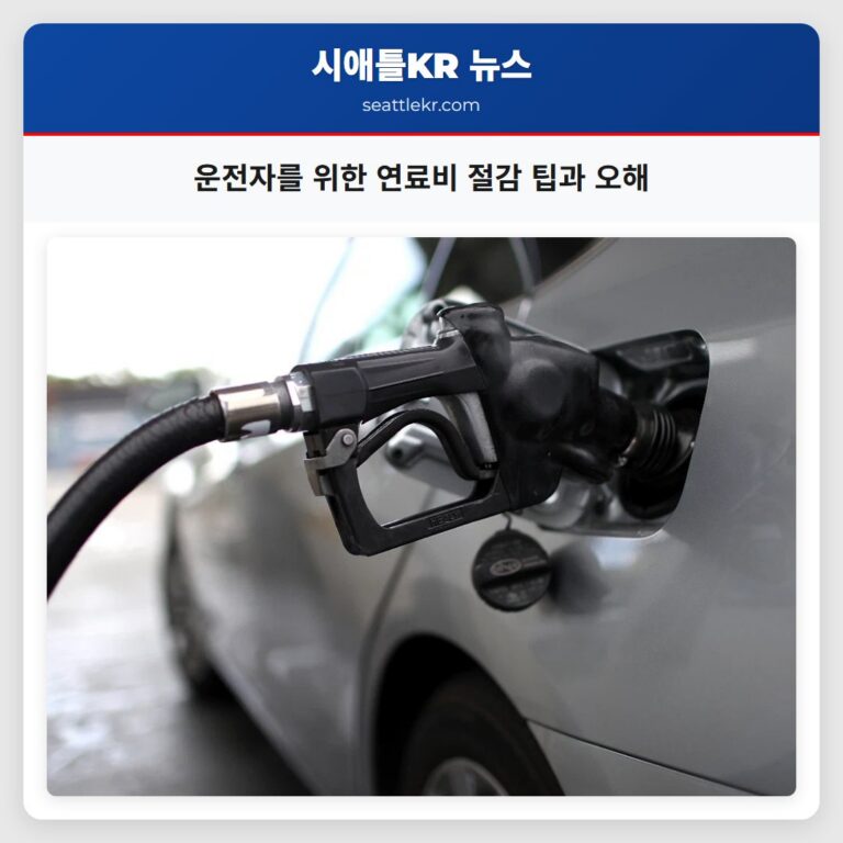 운전자를 위한 연료비 절감 팁과 오해