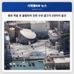 롱뷰 폭발 후 콜럼비아 강변 수로 물고기 2천마리 발견