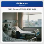 크리스 존슨 ALS 진단 공개 희망의 메시지