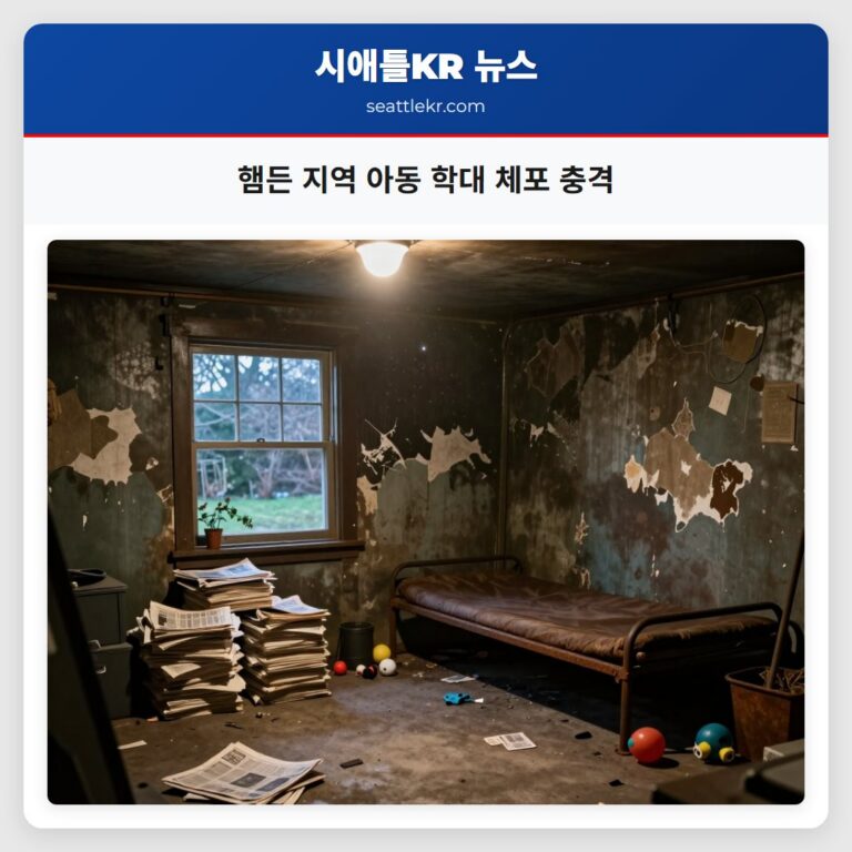 햄든 지역 아동 학대 체포 충격