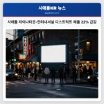 시애틀 차이나타운-인터내셔널 디스트릭트 매출 22% 급감
