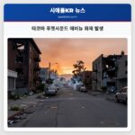 타코마 푸젯사운드 애비뉴 화재 발생
