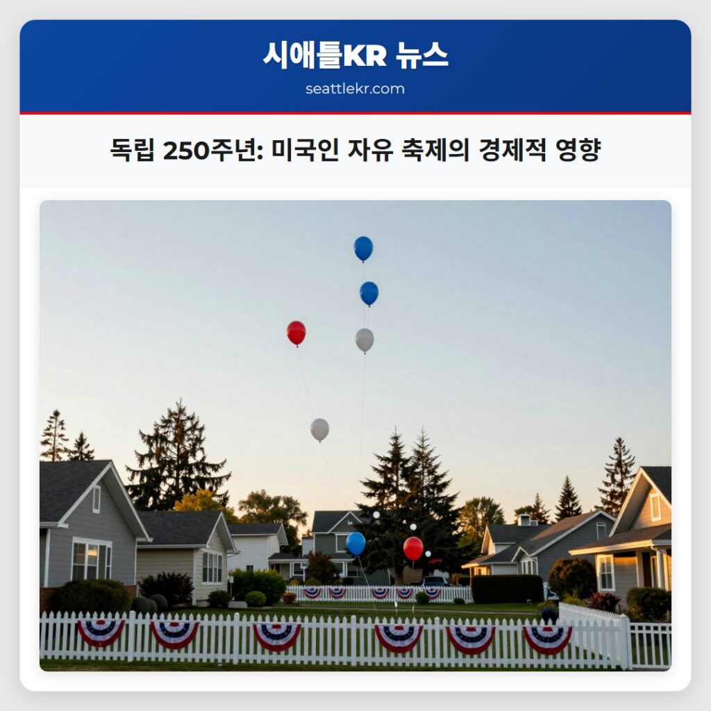 독립 250주년: 미국인 자유 축제의 경제적 영향