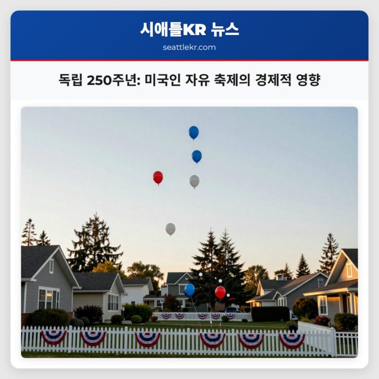 독립 250주년 미국인 자유 축제의 경제적 영향